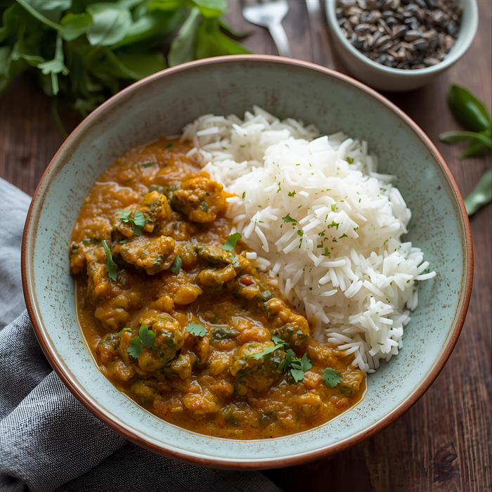 Lentil & Spinach Curry