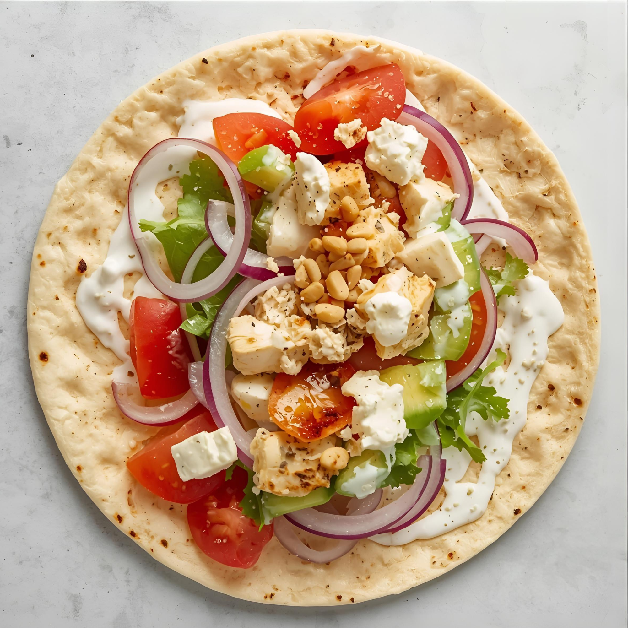 Greek Yogurt Chicken Salad Wrap