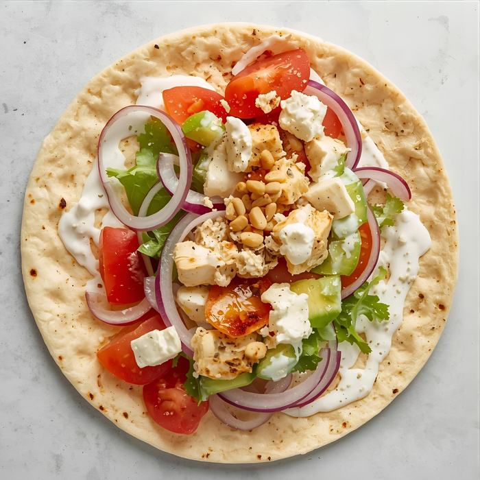 Greek Yogurt Chicken Salad Wrap