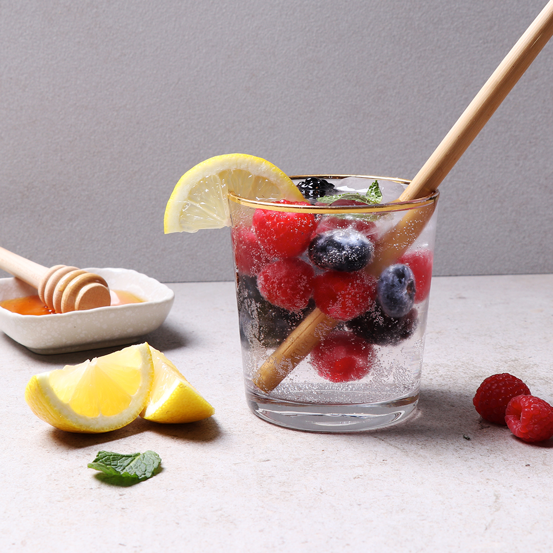 Honey berry mint mocktail | Counterweight