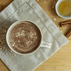 Prepared bowl of Porridge with honey and cinnamon